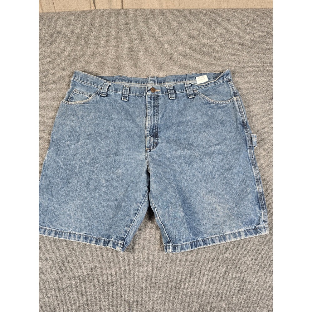 Wrangler Carpenter Blue Denim Jean Shorts Men's‎ Size 44 Work Utility